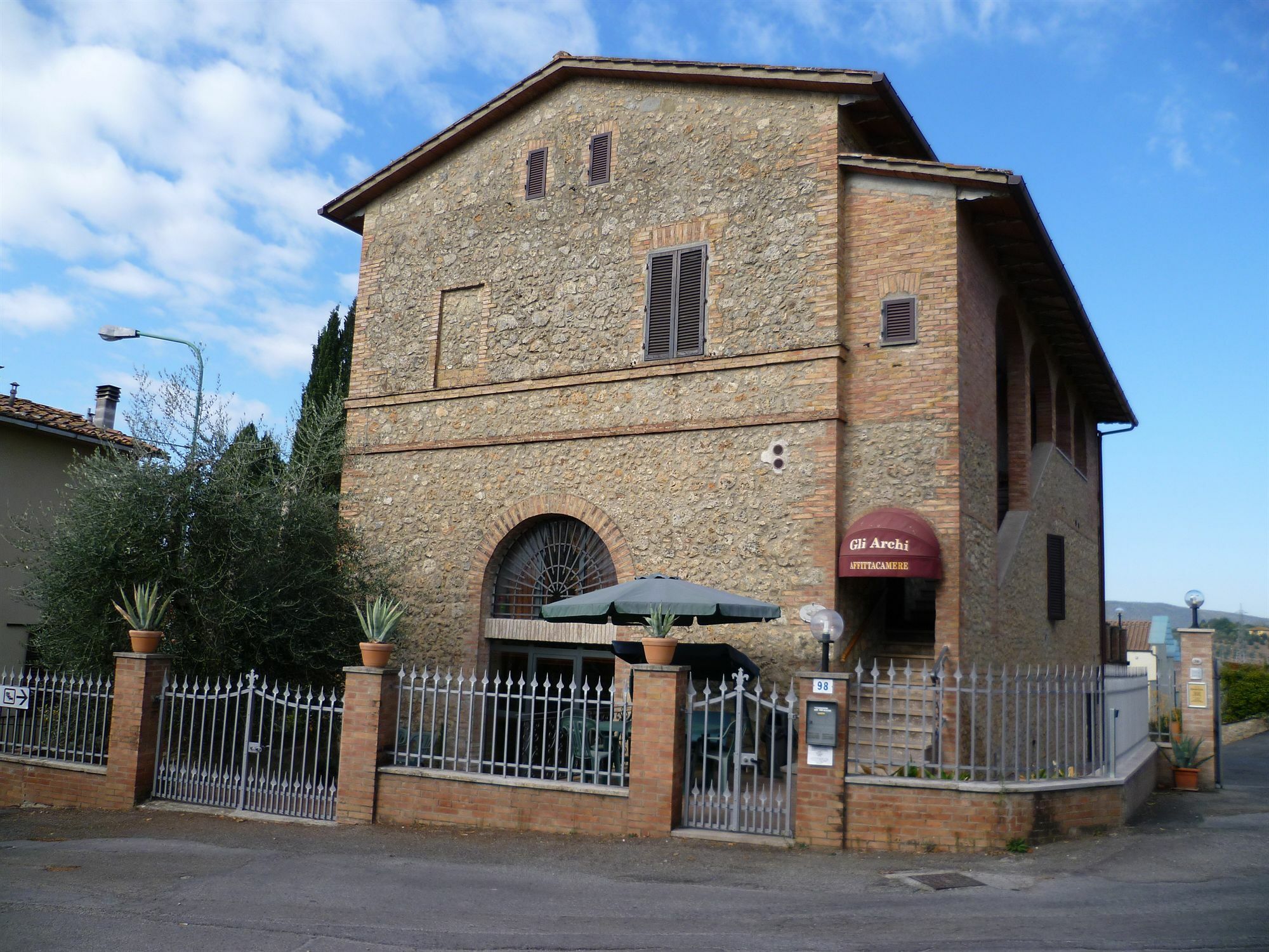 B&B Gli Archi Siena Buitenkant foto