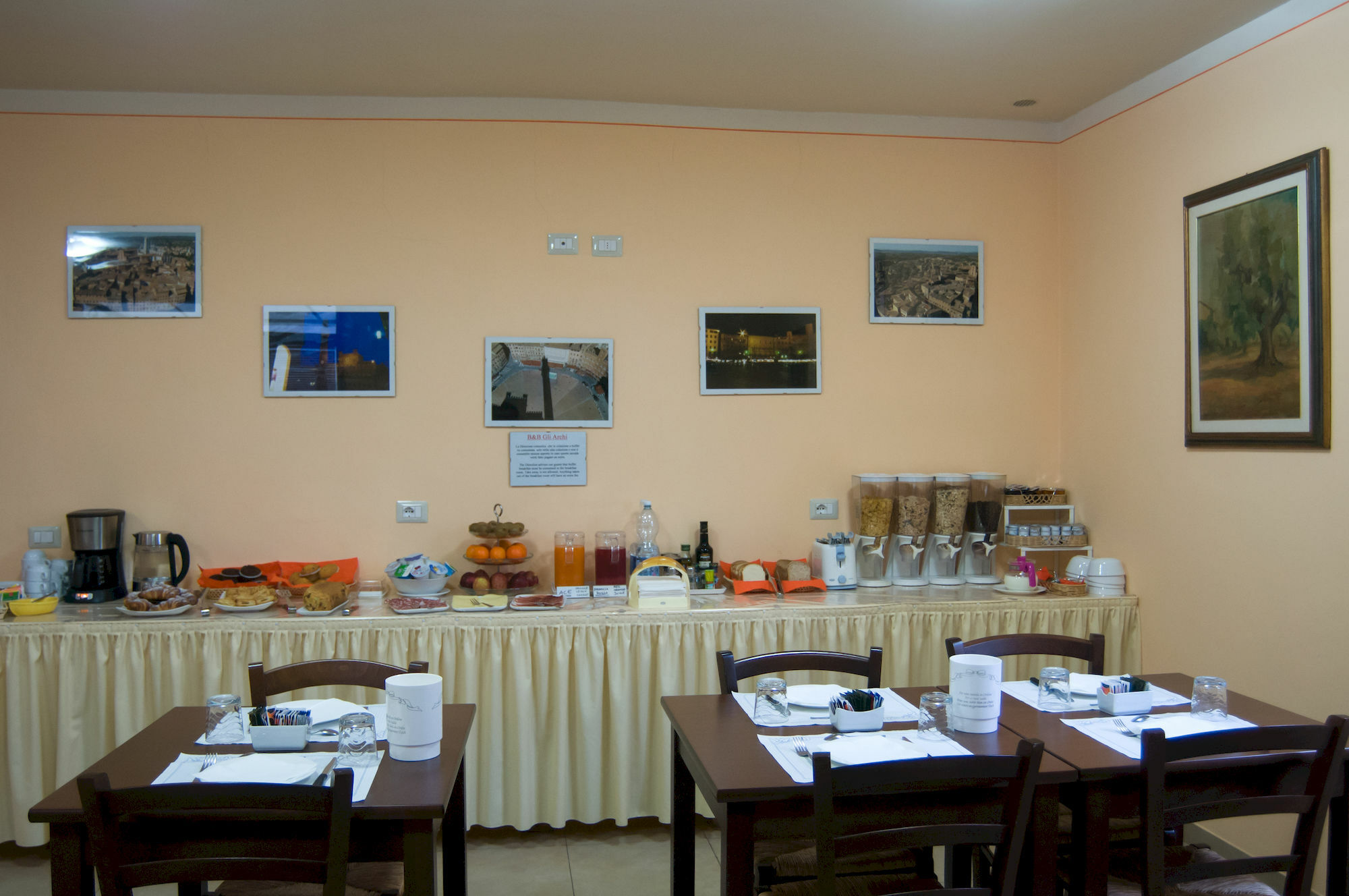 B&B Gli Archi Siena Buitenkant foto